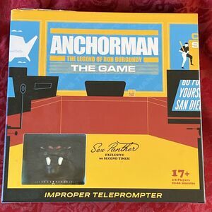Anchorman: The Legend Of Ron Burgundy The Game Improper Teleprompter BRAND NEW
